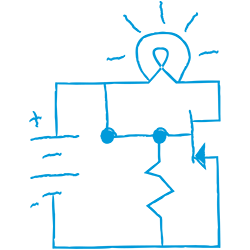 graphic of circuit