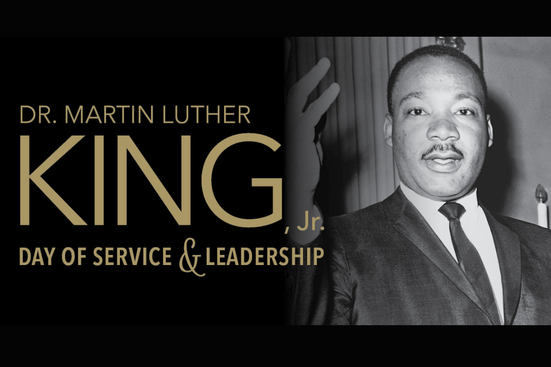 Dr. Martin Luther King Jr Day of Service and Leadership, photo of Dr. King