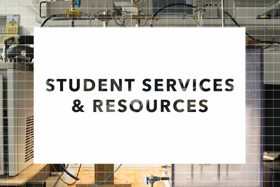 Student services & resources button