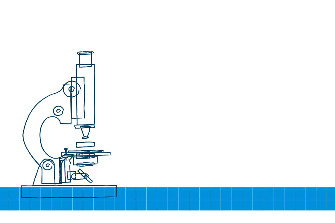 Graphical Image of a microscope