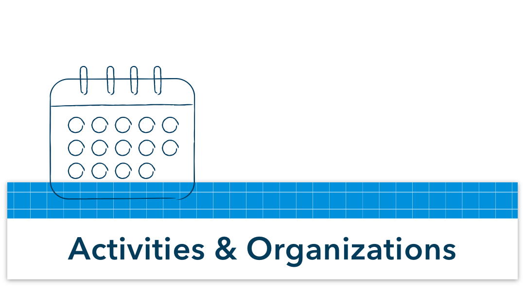 Activities and organizations