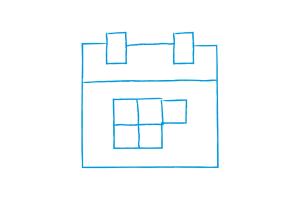 graphic of a calendar