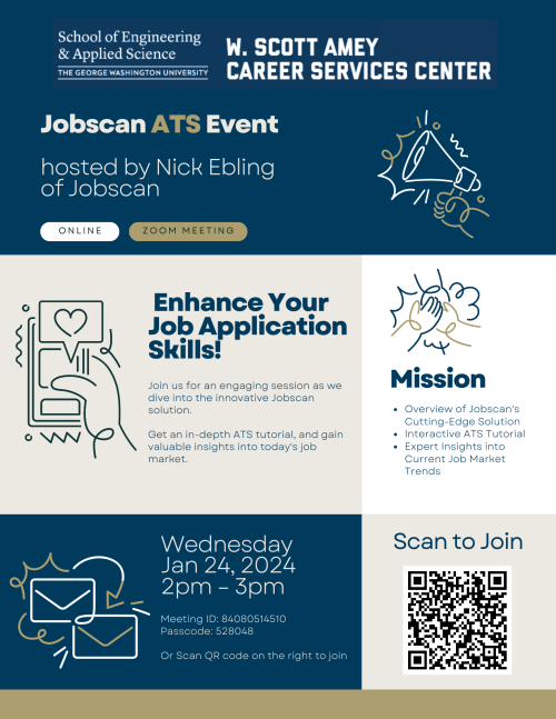 Jobscan ATS Event Flyer