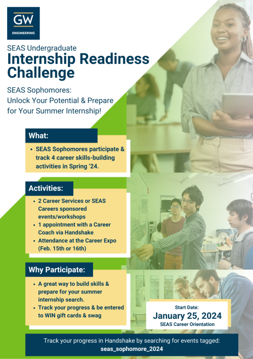 Internship Readiness Challenge Flyer